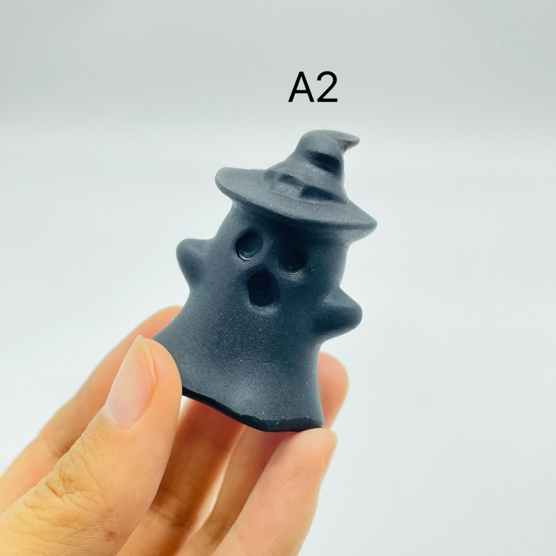 3 Types Obsidian Ghost Carving Halloween Wholesale -Wholesale Crystals