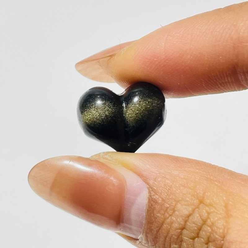 4 Types Mini Gold Sheen Obsidian Carving Wholesale Cat Butterfly Bow Tie - Wholesale Crystals