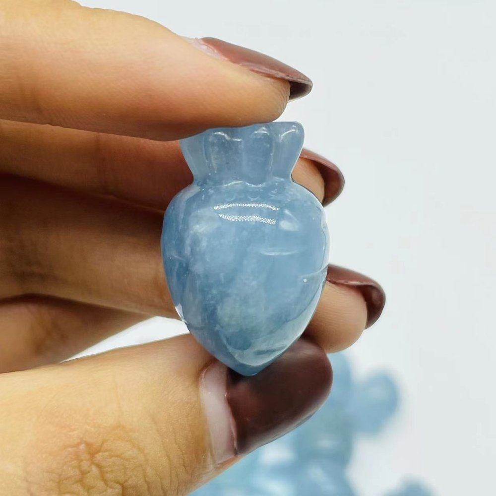 40 Pieces High Quality Aquamarine Carrot -Wholesale Crystals