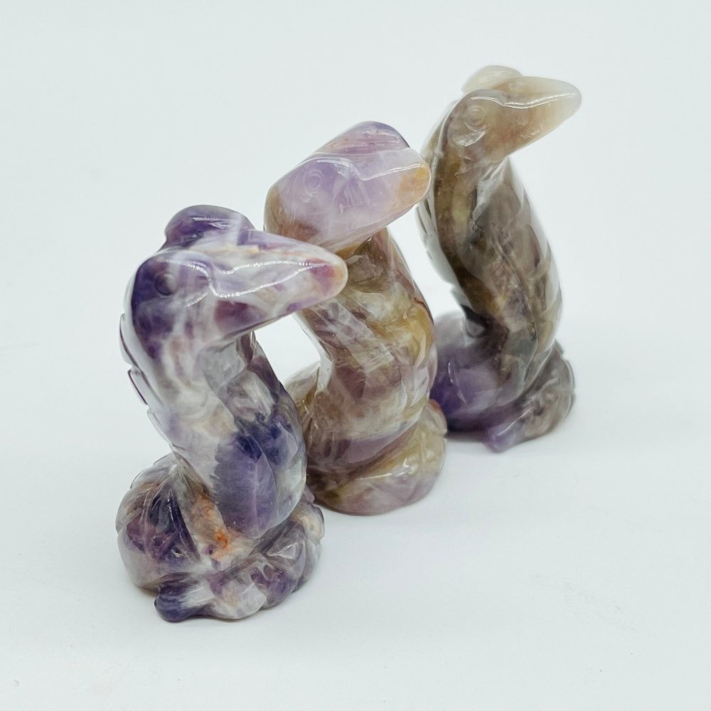 5 Types Cobra Snake Red jasper & Africa Blood Stone Carving Wholesale -Wholesale Crystals