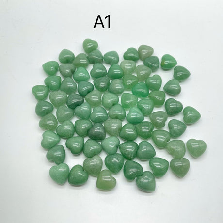 5 types mini heart pocket heart crystals wholesale rose quartz aventurine -Wholesale Crystals