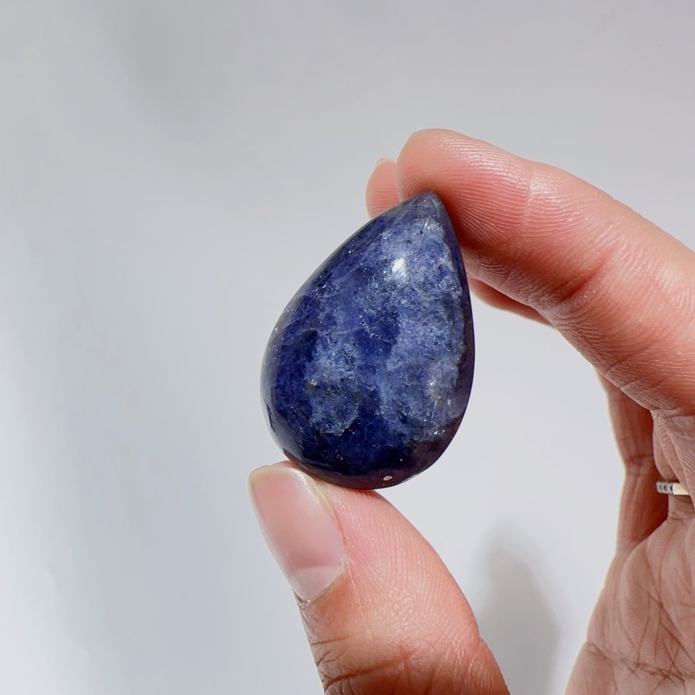 50 Pieces Natural Cordierite DIY Pendant -Wholesale Crystals