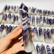 67 Pieces Large Chevron Amethyst Tower -Wholesale Crystals