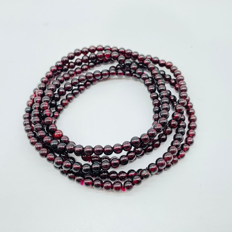 7 Types Mini Beads Bracelet Wholesale Carnelian Black Tourmaline Ocean Jasper -Wholesale Crystals