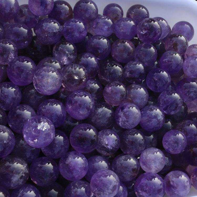 Amethyst ball 1.4-2in(3.5-5cm) -Wholesale Crystals
