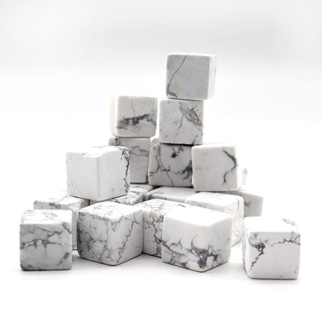 howlite cube -Wholesale Crystals
