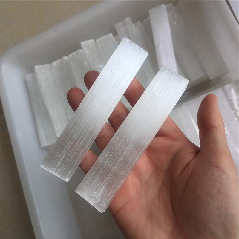 Rectangle Raw Selenite Sticks -Wholesale Crystals