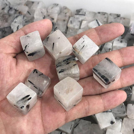 black tourmaline cube -Wholesale Crystals