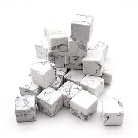 howlite cube -Wholesale Crystals