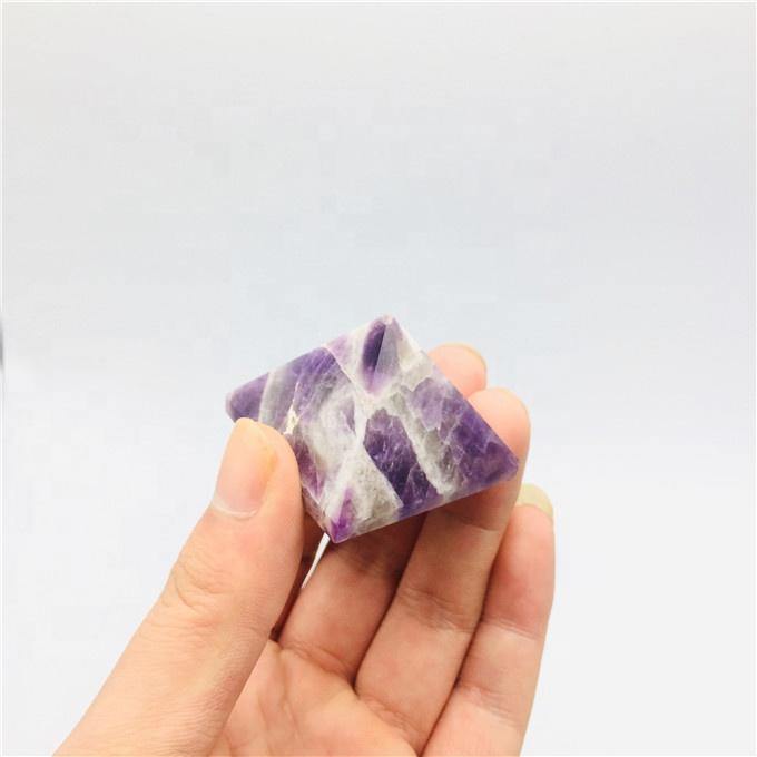 amethyst chevron pyramids -Wholesale Crystals