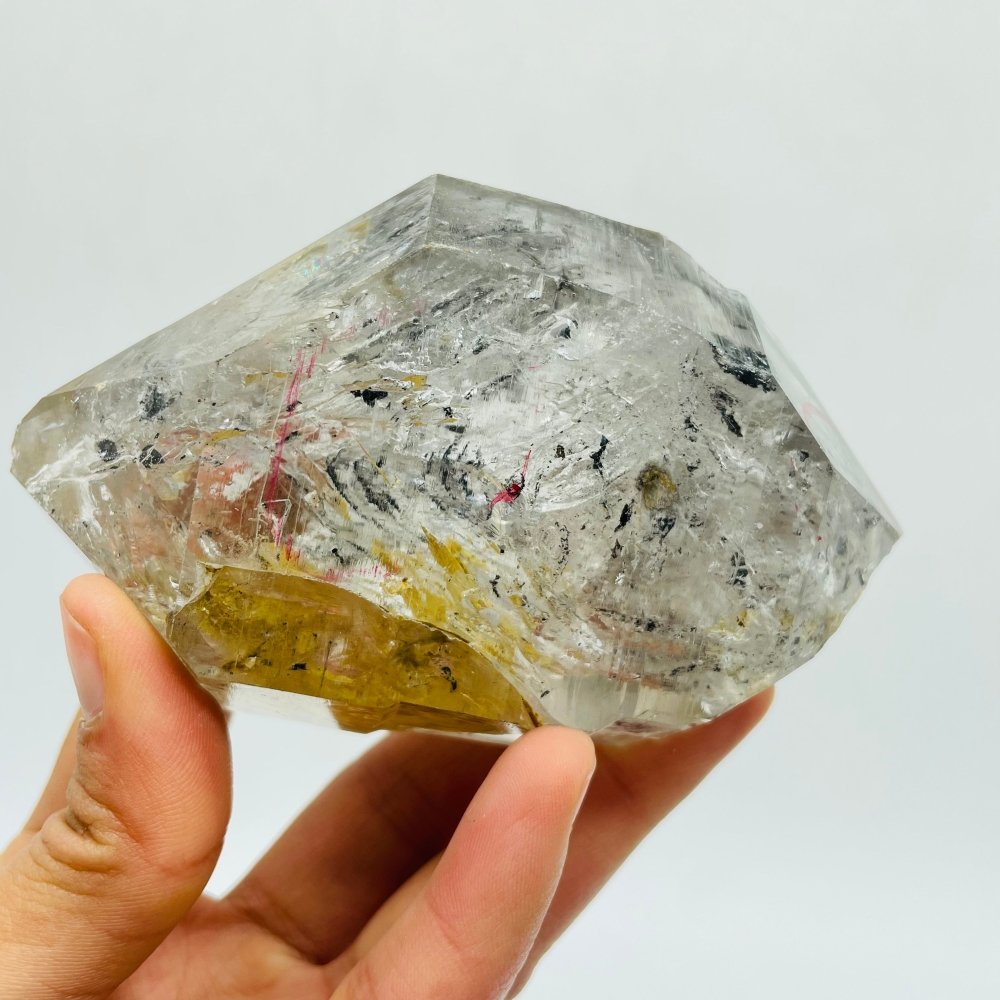 A46 Big Bubble Enhydro Quartz Crystal -Wholesale Crystals