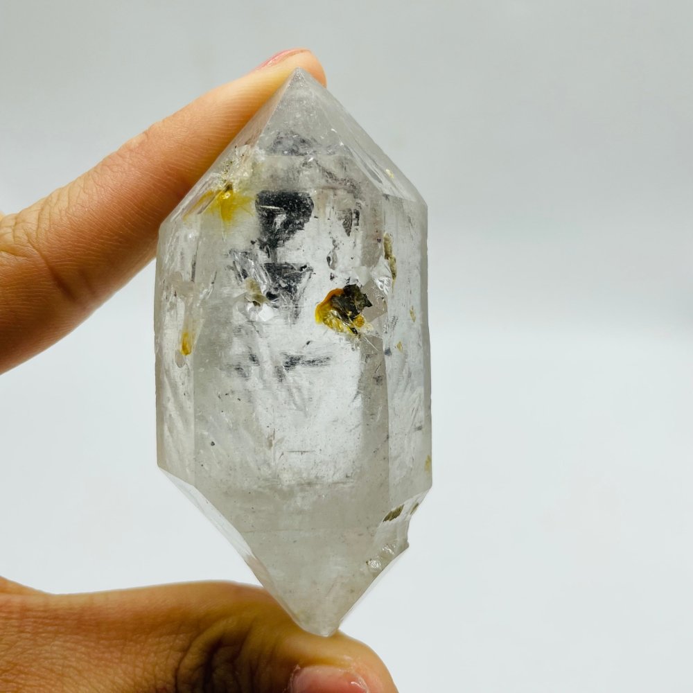 A50 Enhydro Quartz With Black Quicksand -Wholesale Crystals