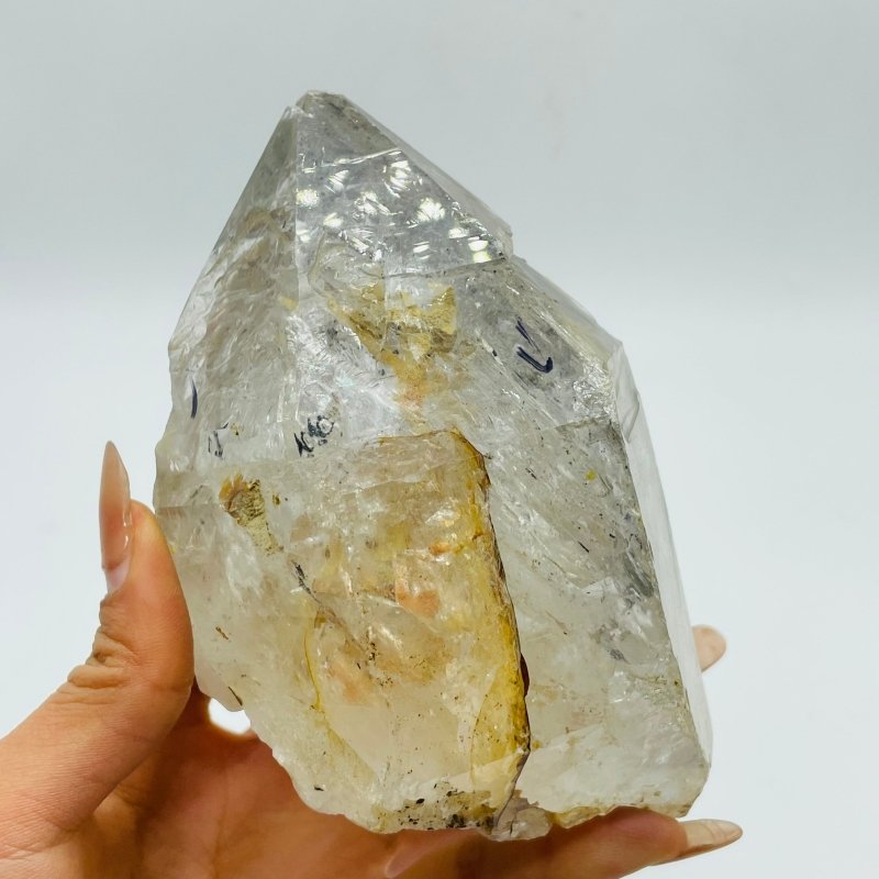 A58 Large Moving Bubble Black Quicksand Enhydro Quartz -Wholesale Crystals