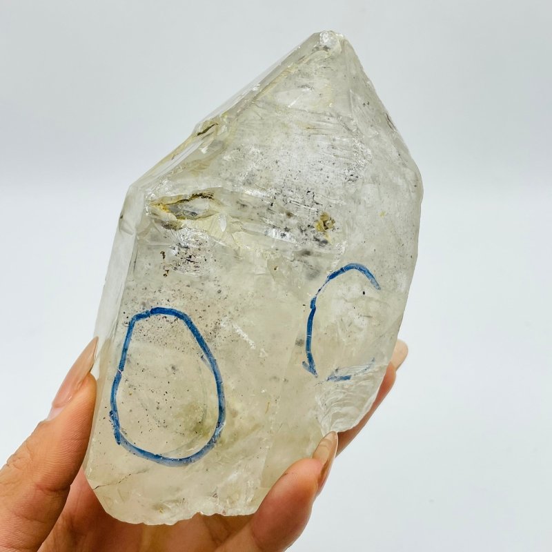 A58 Large Moving Bubble Black Quicksand Enhydro Quartz -Wholesale Crystals