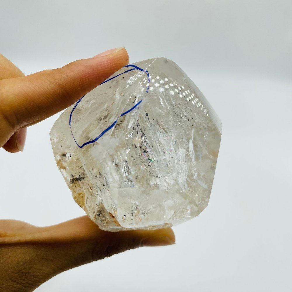 A72 High Quality Polished Enhydro Crystal Black Quicksand -Wholesale Crystals