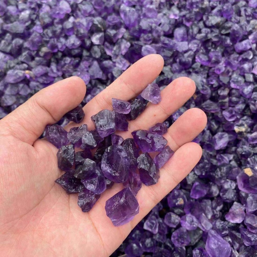 Amethyst Raw From Brazil Crystals Wholesale -Wholesale Crystals