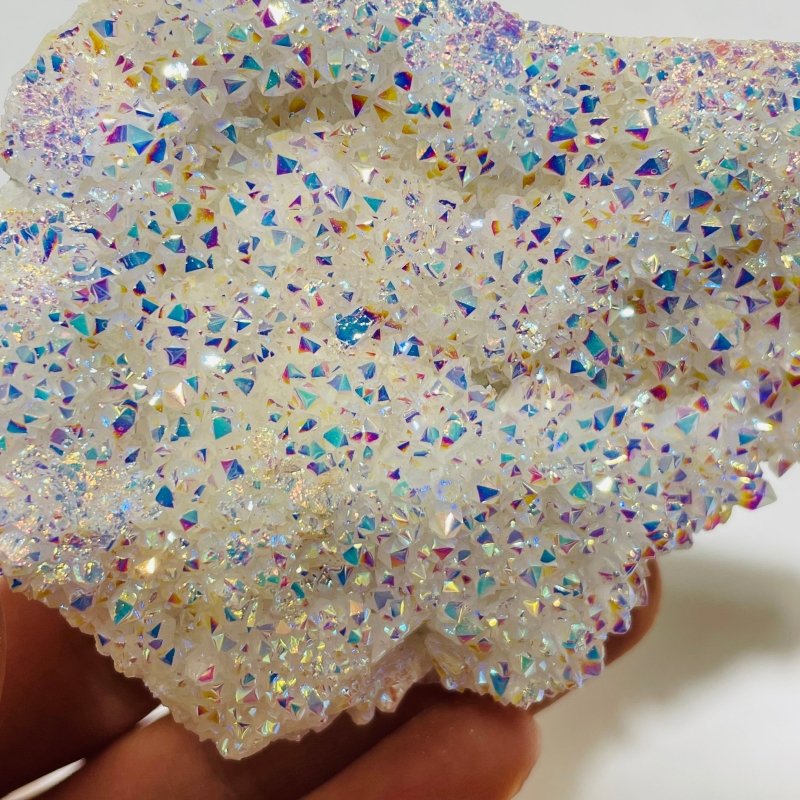 Angel Aura Spirit Quartz Crystal Cluster -Wholesale Crystals