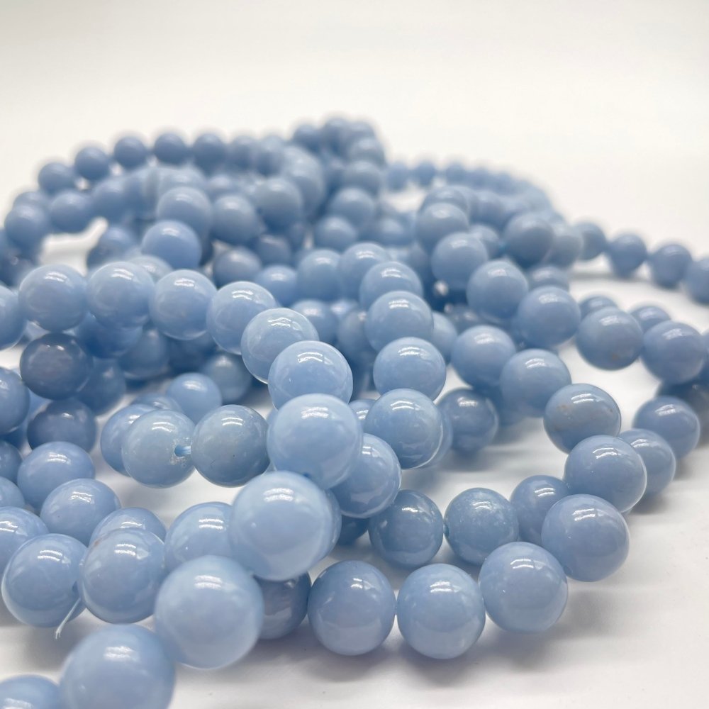 Angelite Crystal Bracelet 0.39in(10mm) Wholesale -Wholesale Crystals
