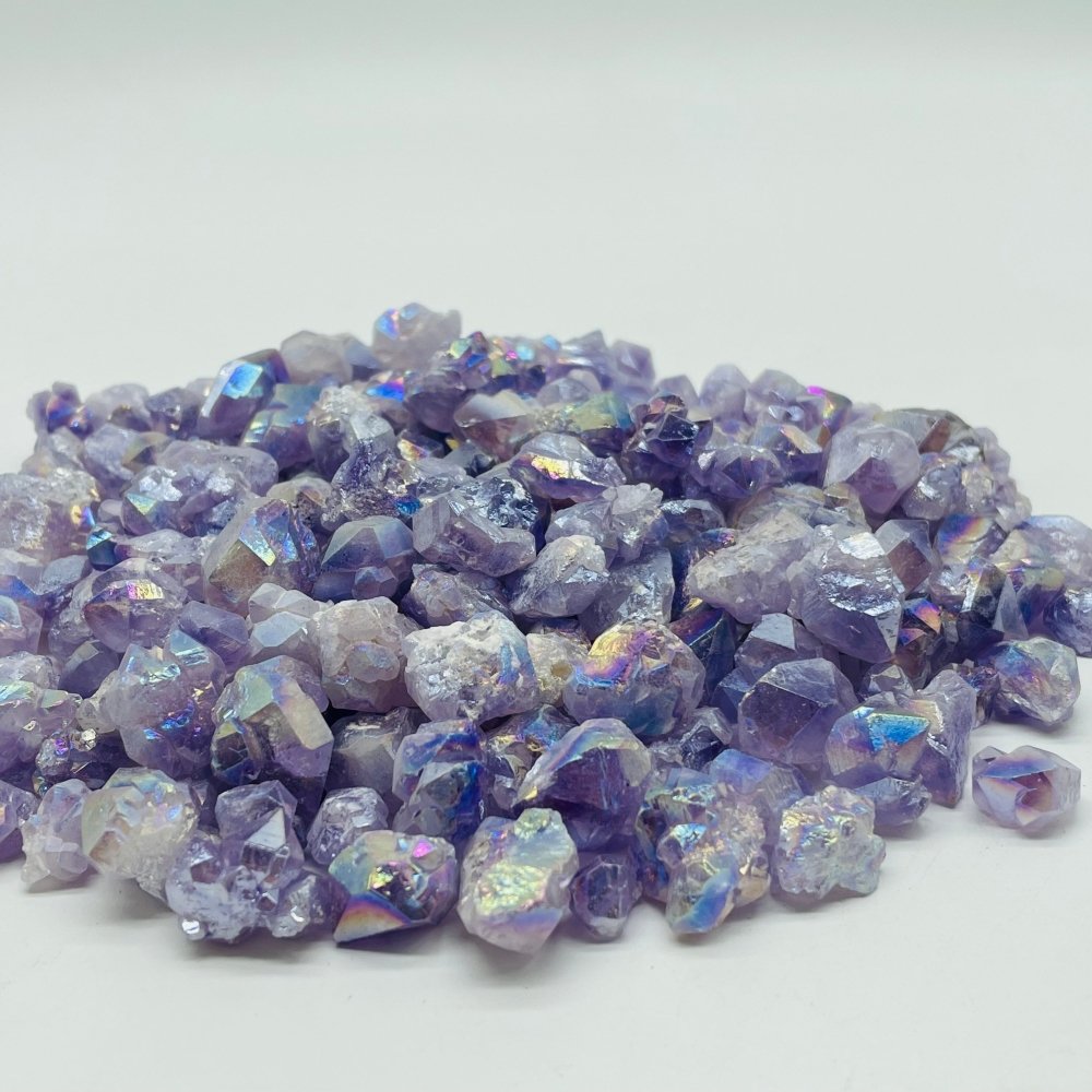 Aura Mini Amethyst Cluster Crystals Wholesale -Wholesale Crystals