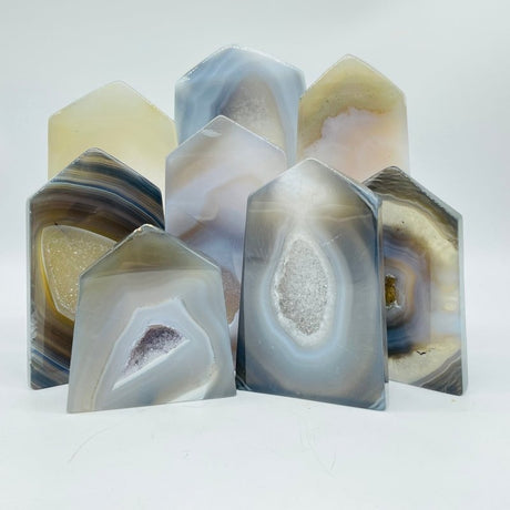 Beautiful Geode Druzy Agate Tower Wholesale -Wholesale Crystals