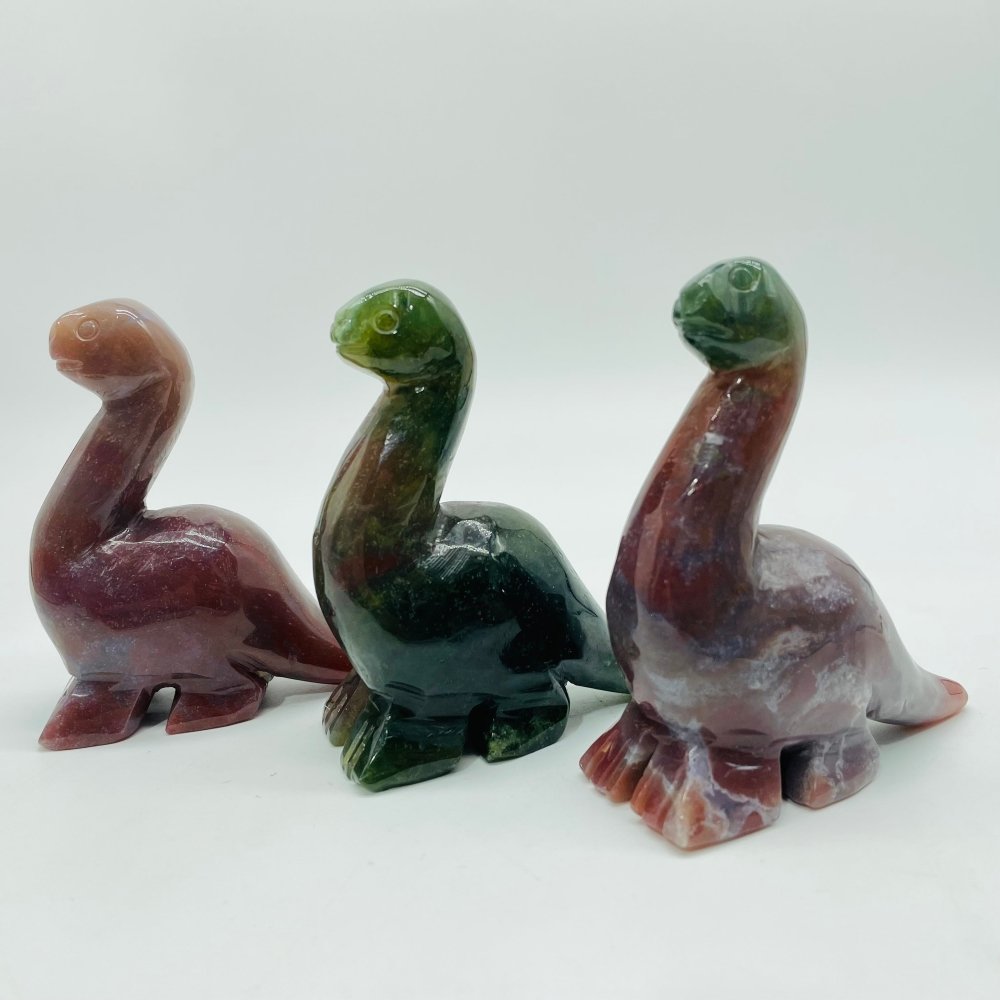 Beautiful Ocean Jasper Dinosaur Carving Wholesale -Wholesale Crystals