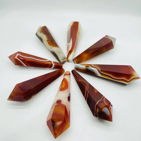Beautiful Scepter Carnelian Point Magic Wand Wholesale -Wholesale Crystals