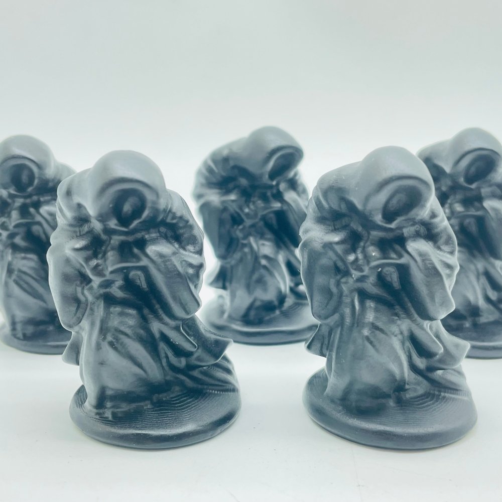 Black Obsidian Black Robe Wizard Carving Wholesale -Wholesale Crystals