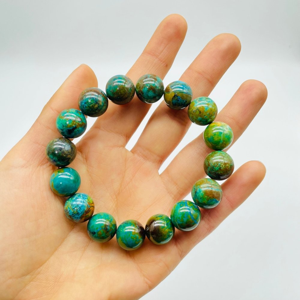 High Grade Chrysocolla Bracelet (HGUB01) -Wholesale Crystals