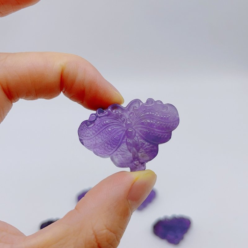 High Quality Amethyst Butterfly Carving Wholesale -Wholesale Crystals