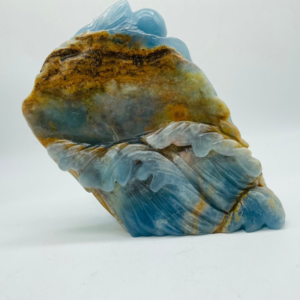 High Quality Blue Onyx Mermaid Carving -Wholesale Crystals