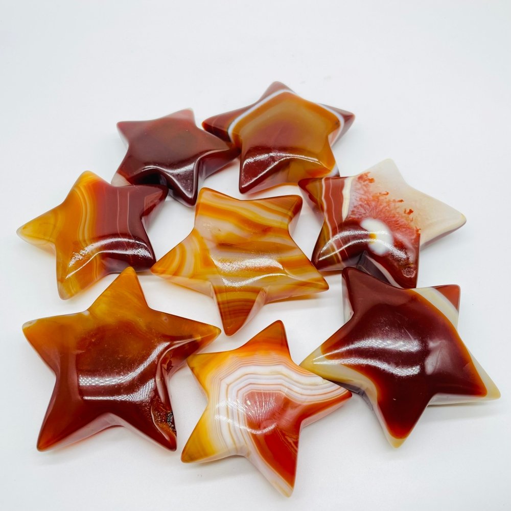 High Quality Carnelian Star & Moon Wholesale -Wholesale Crystals