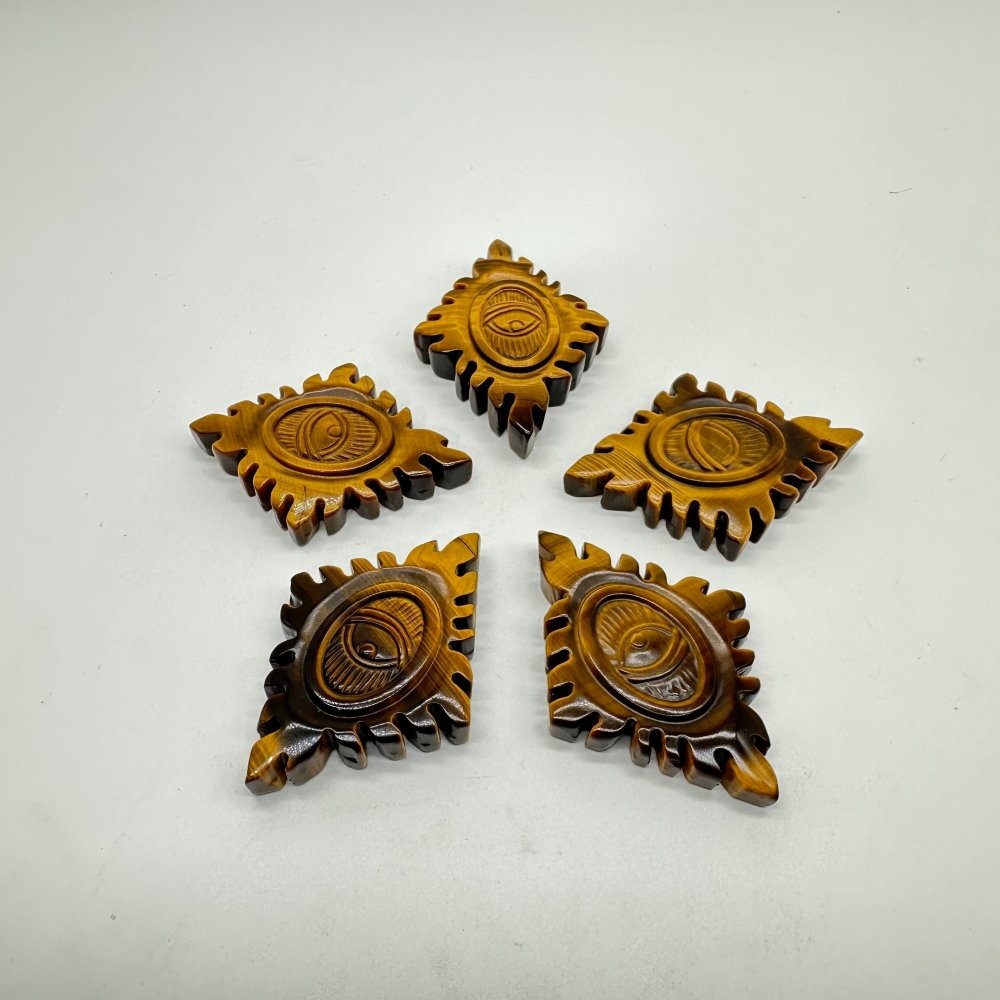 High Quality Tiger Eye Evil Eye Carving Wholesale -Wholesale Crystals