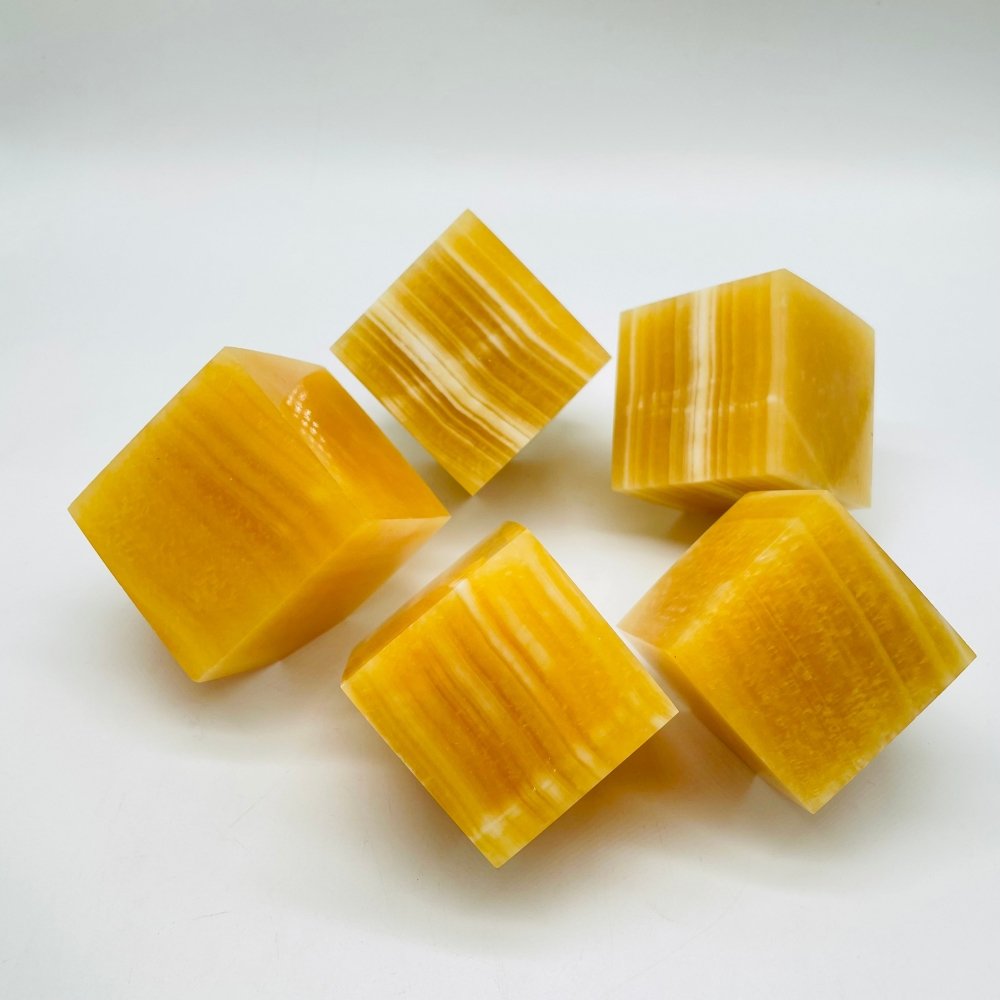 High Quality Yellow Calcite Cube Wholesale -Wholesale Crystals