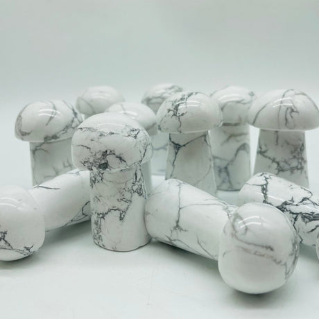 Howlite Mushrooms Wholesale -Wholesale Crystals