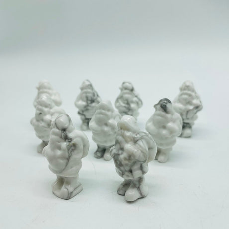 Howlite Santa Claus Carving Wholesale -Wholesale Crystals