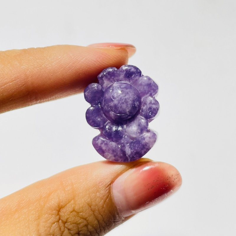 Labradorite Lepidolite Sunflower Crystal Carving Wholesale -Wholesale Crystals