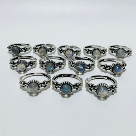 Labradorite Sunflower Ring Wholesale -Wholesale Crystals