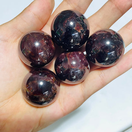 Large Garnet Sphere Ball Wholesale -Wholesale Crystals