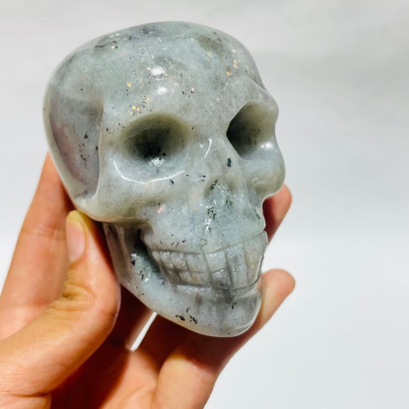 Large Labradorite Skull Carving Wholesale -Wholesale Crystals
