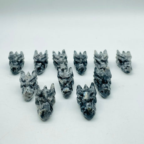 Larvikite Dragon Head Carving Wholesale -Wholesale Crystals
