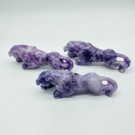 Lepidolite Jaguar Panthera Onca Carving Wholesale -Wholesale Crystals