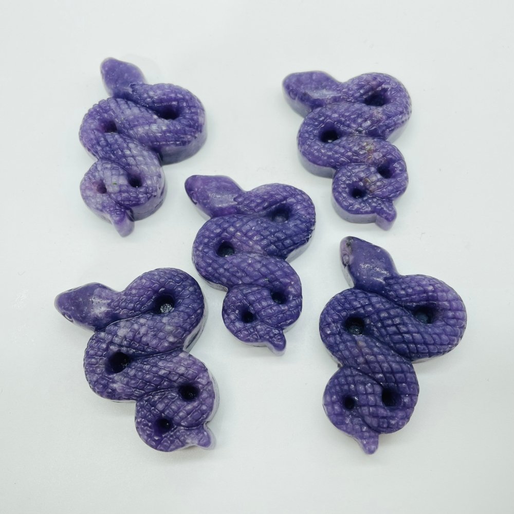 Lepidolite Snake Carving Wholesale -Wholesale Crystals