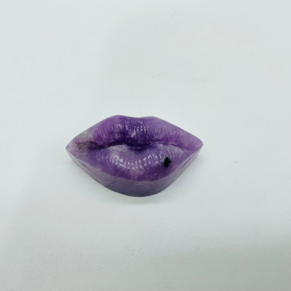 Lips Kiss Carving Lepidolite Labradorite Fluorite Wholesale -Wholesale Crystals
