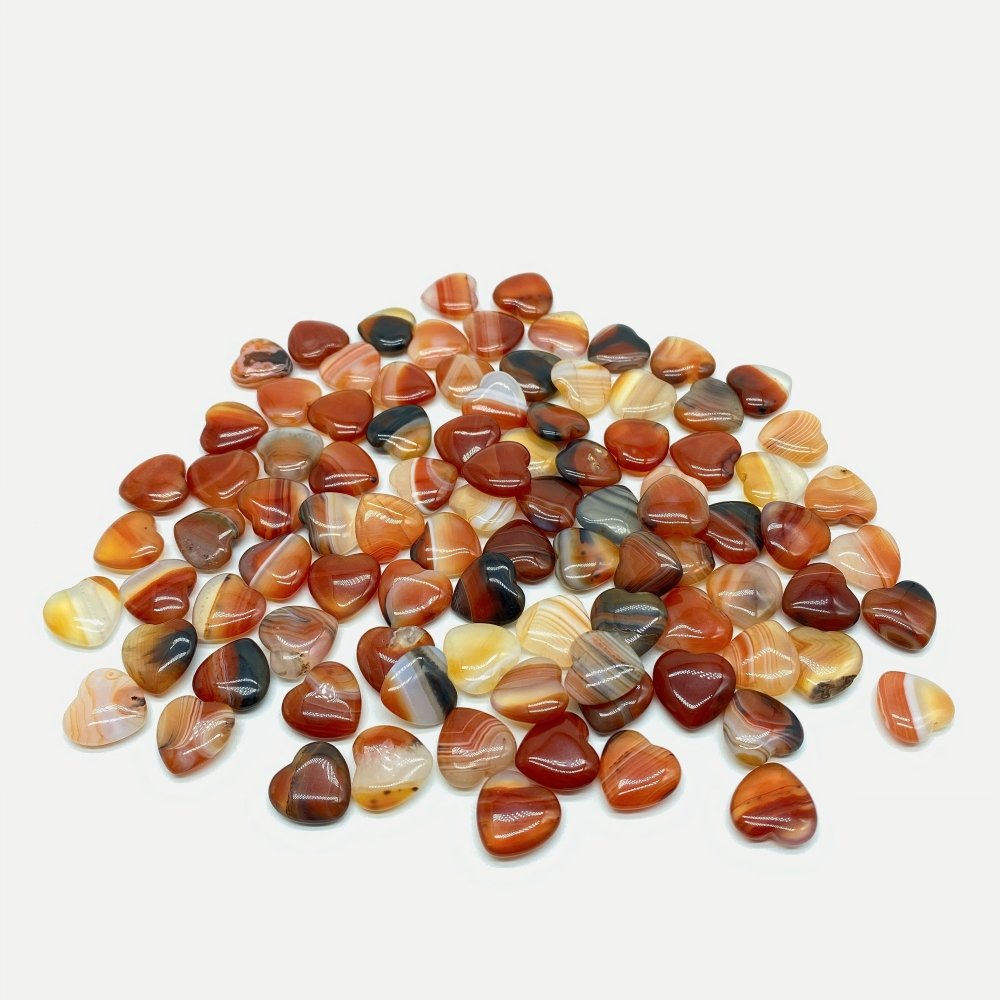 Mini Carnelian Heart Crystal DIY Pendant Wholesale -Wholesale Crystals