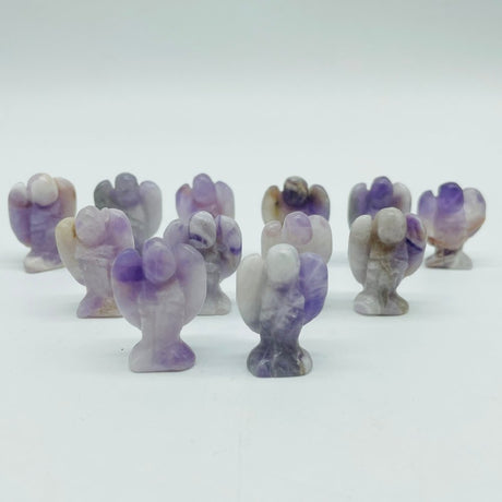 Mini Chevron Amethyst Angel Carving Wholesale -Wholesale Crystals
