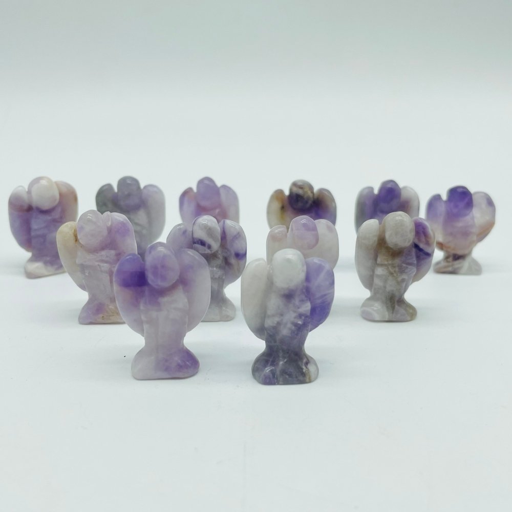 Mini Chevron Amethyst Angel Carving Wholesale -Wholesale Crystals