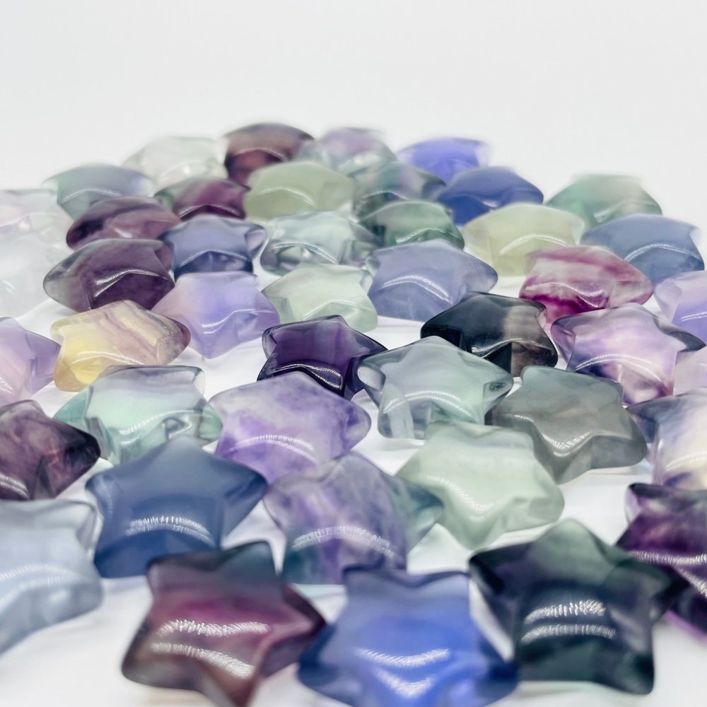 Mini Fluorite Star DIY Pendant Wholesale -Wholesale Crystals