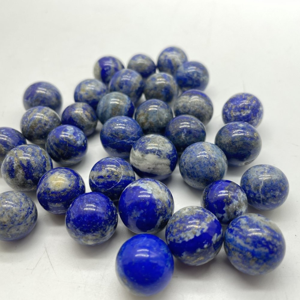 Mini Lapis Lazuli Sphere Ball 0.6-0.7in(16-18mm) Wholesale -Wholesale Crystals