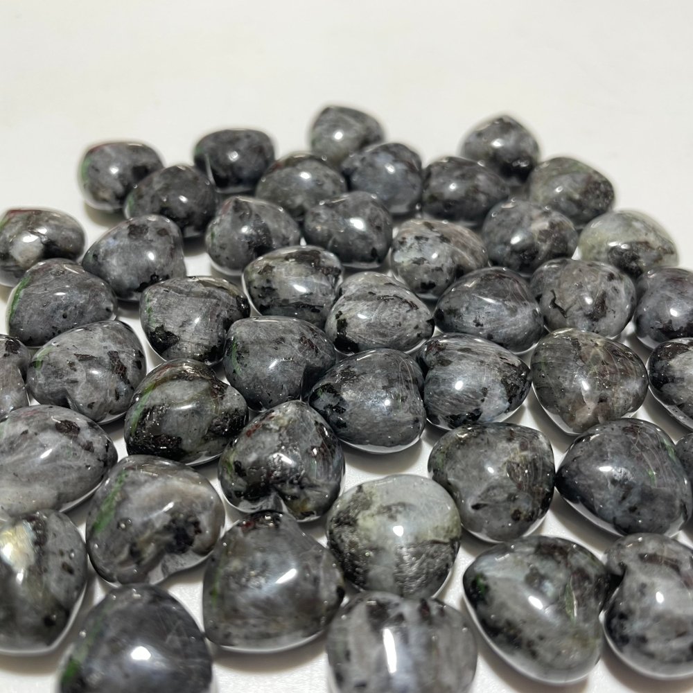 Mini Larvikite Heart DIY Pendant Wholesale -Wholesale Crystals