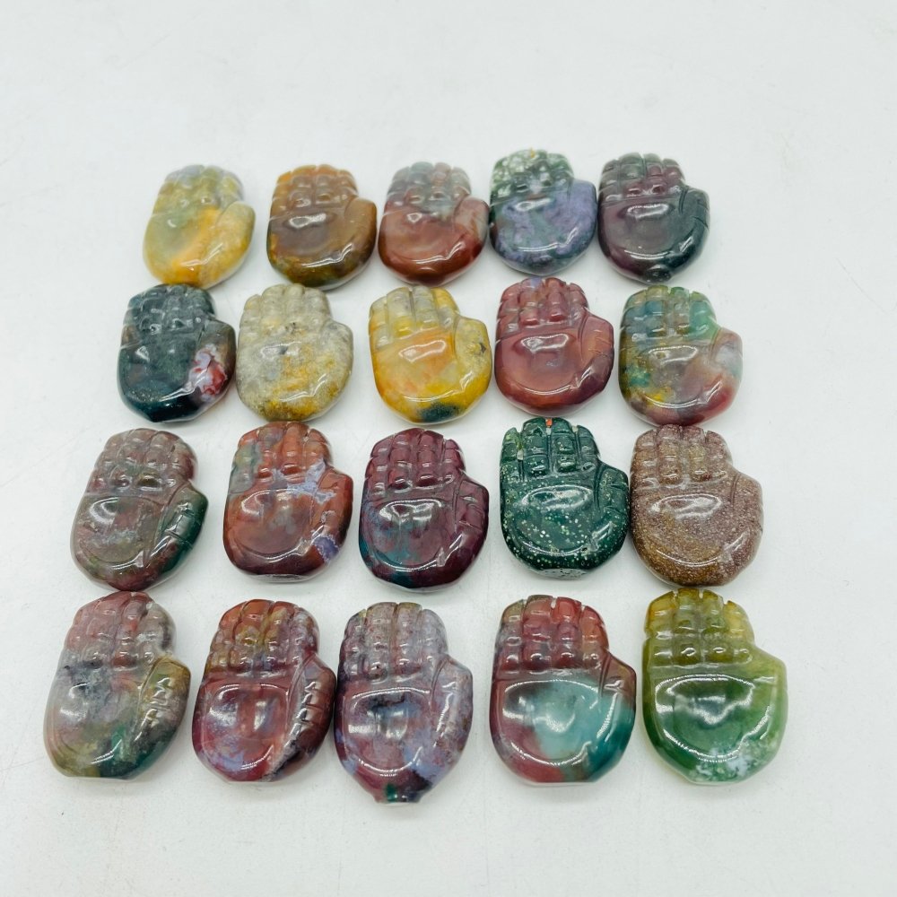 Mini Ocean Jasper Buddha Hand Wholesale -Wholesale Crystals
